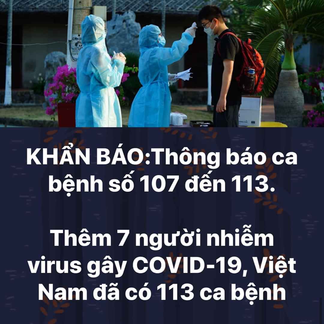 Tình Hình Dịch Coronavirus Việt Nam [Update 22/3/2020]